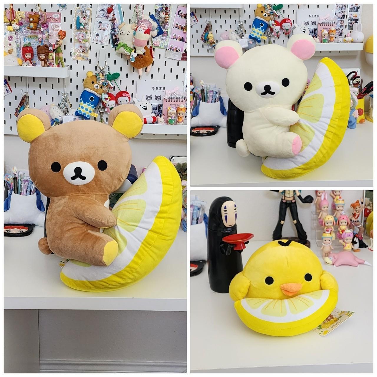 Rilakkuma Korilakkuma Big Lemon newest Cushion Plush