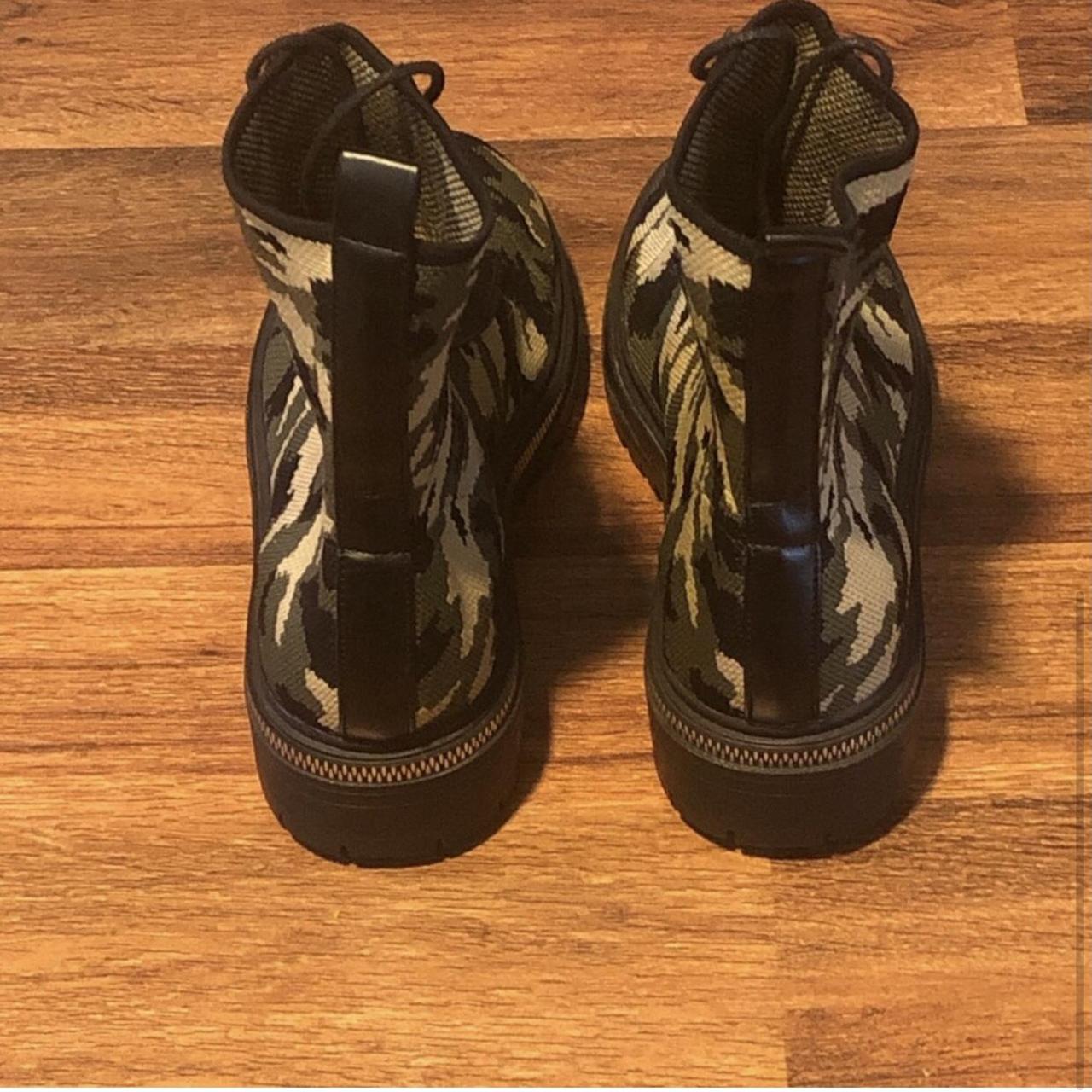 Alexis Bender camou combat boots! - Depop