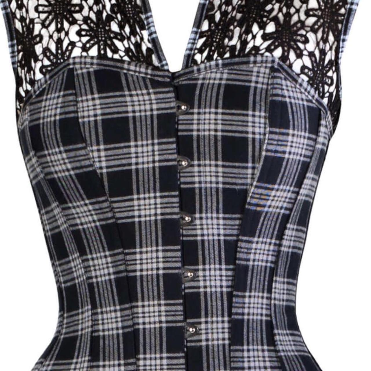 Corset Story checkered & popular lace corset!