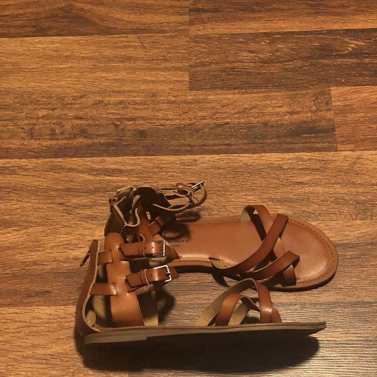 Wooden Wedge Gladiator Sandals | Anthropologie Korea - Women's Clothing,  Accessories & Home