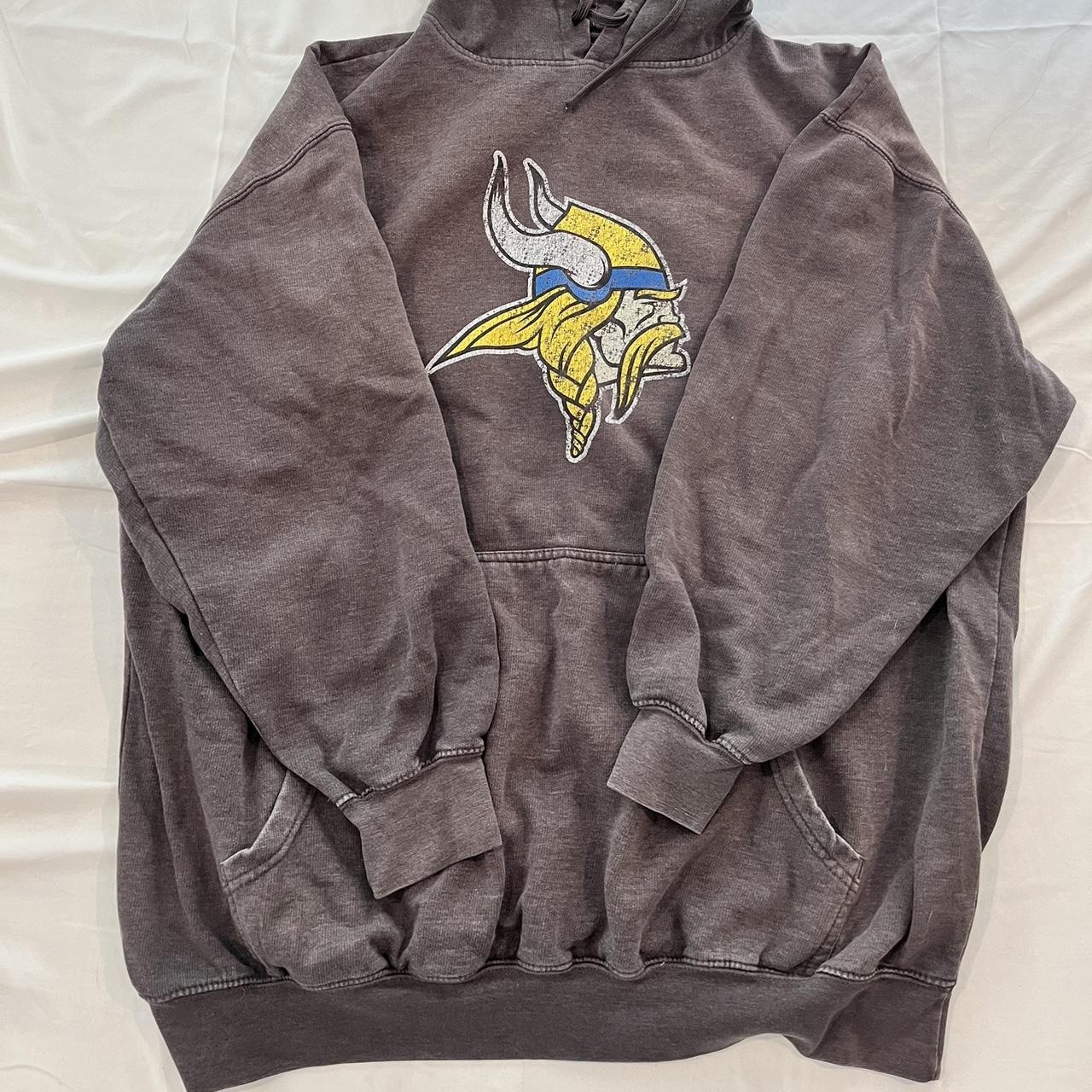 Vintage Minnesota Vikings Hoodie About The Item: - Depop