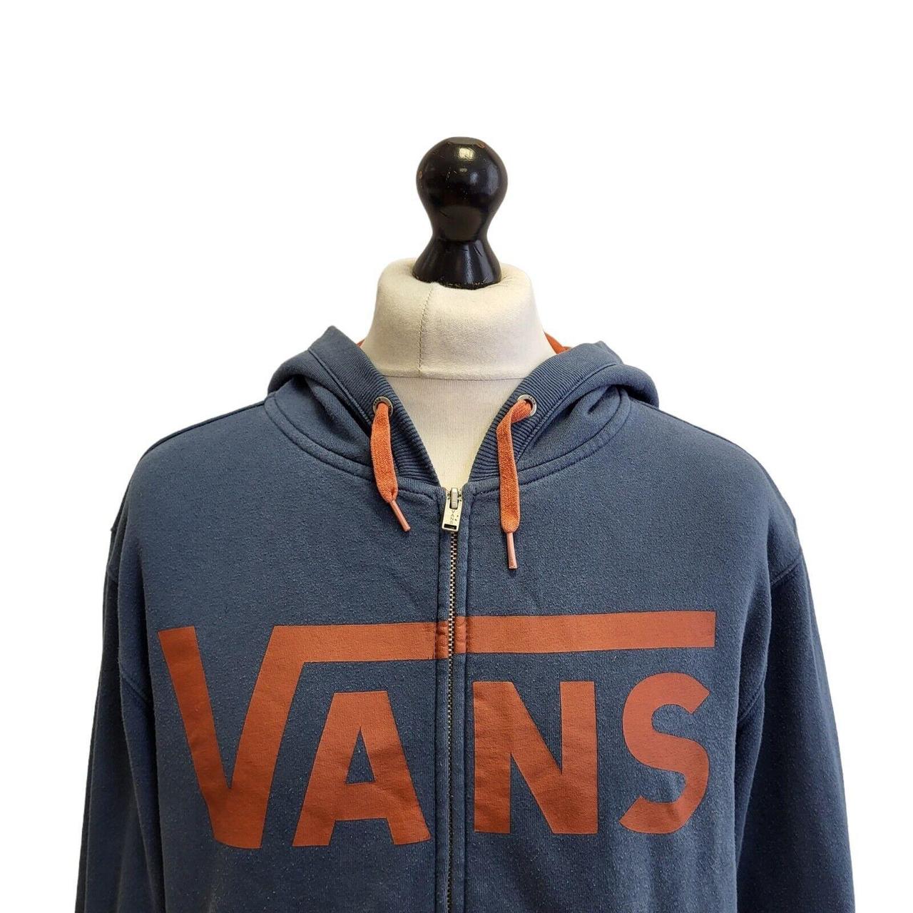 Vans hot sale blue sweatshirt