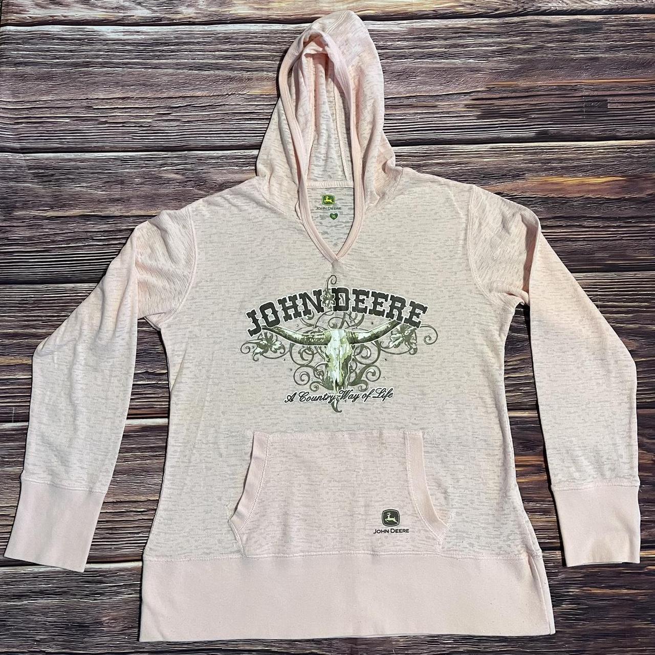 Women's john hot sale deere hoodie