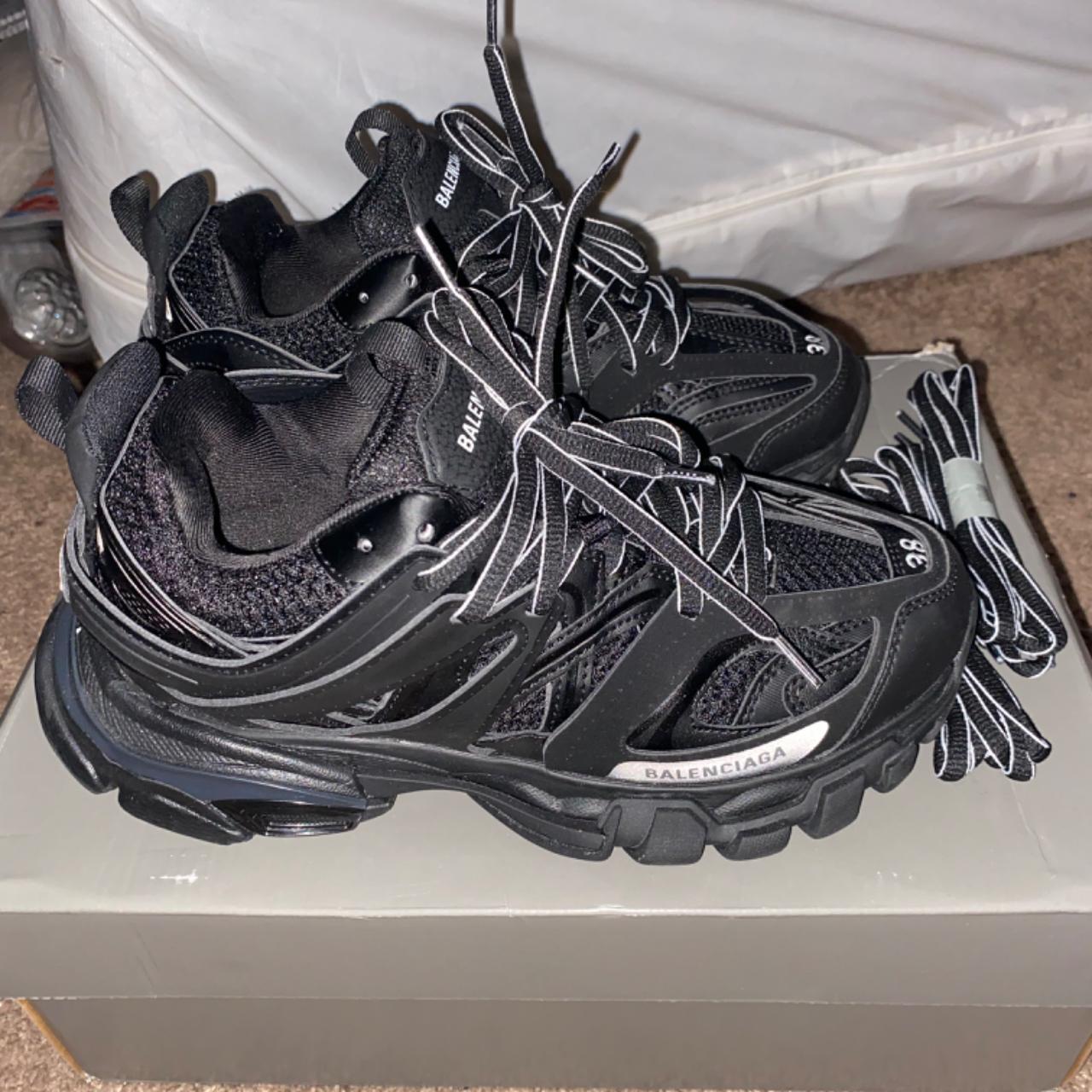 Balenciaga Men's Black Trainers | Depop