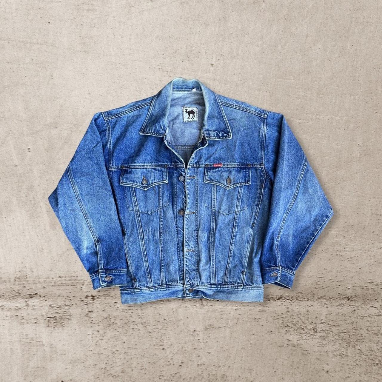 Vintage Men's Jacket - Blue - M