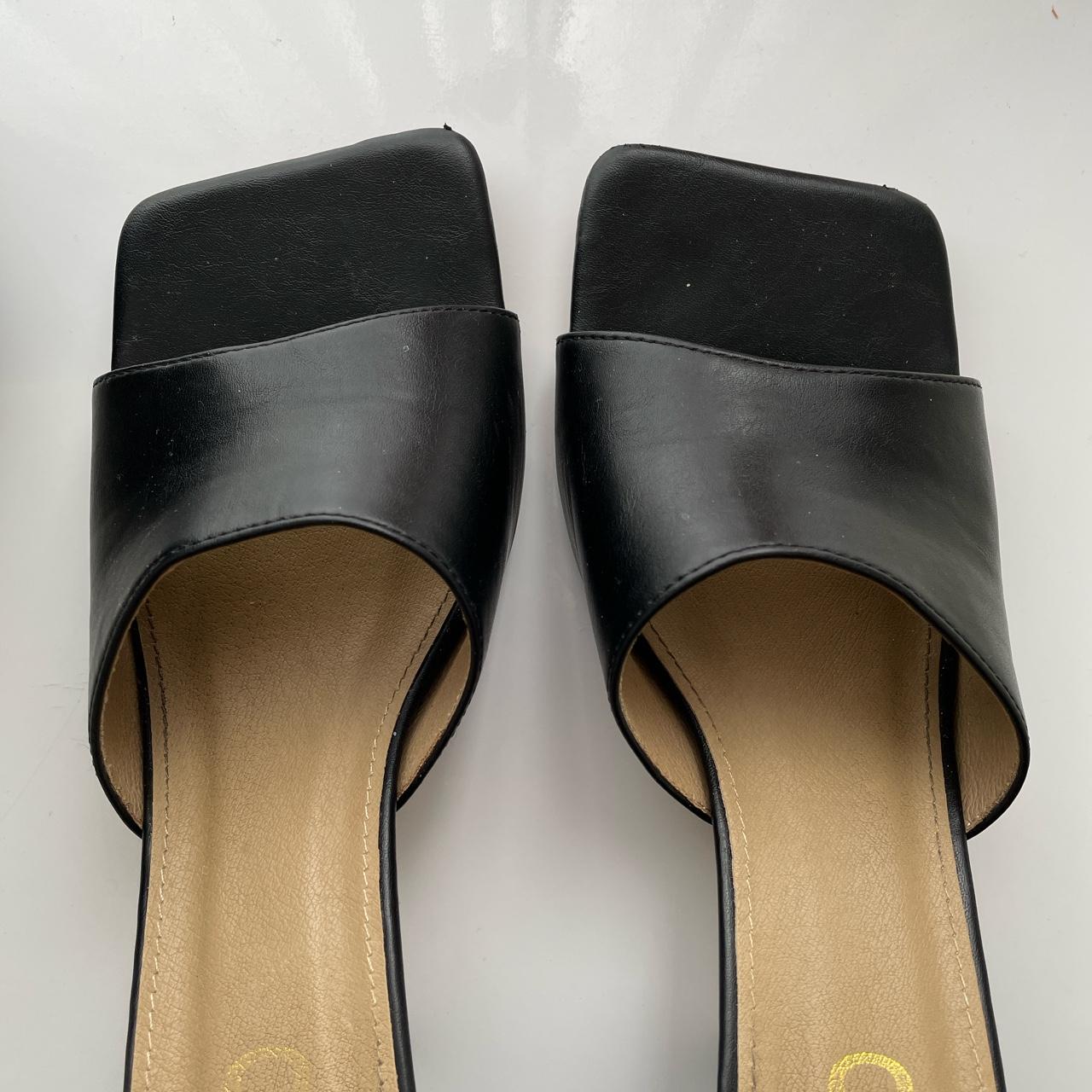 EGO Women's Black Sandals Depop