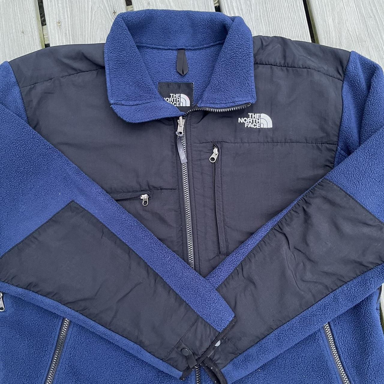 The North Face Men's Navy and Black Jacket Depop
