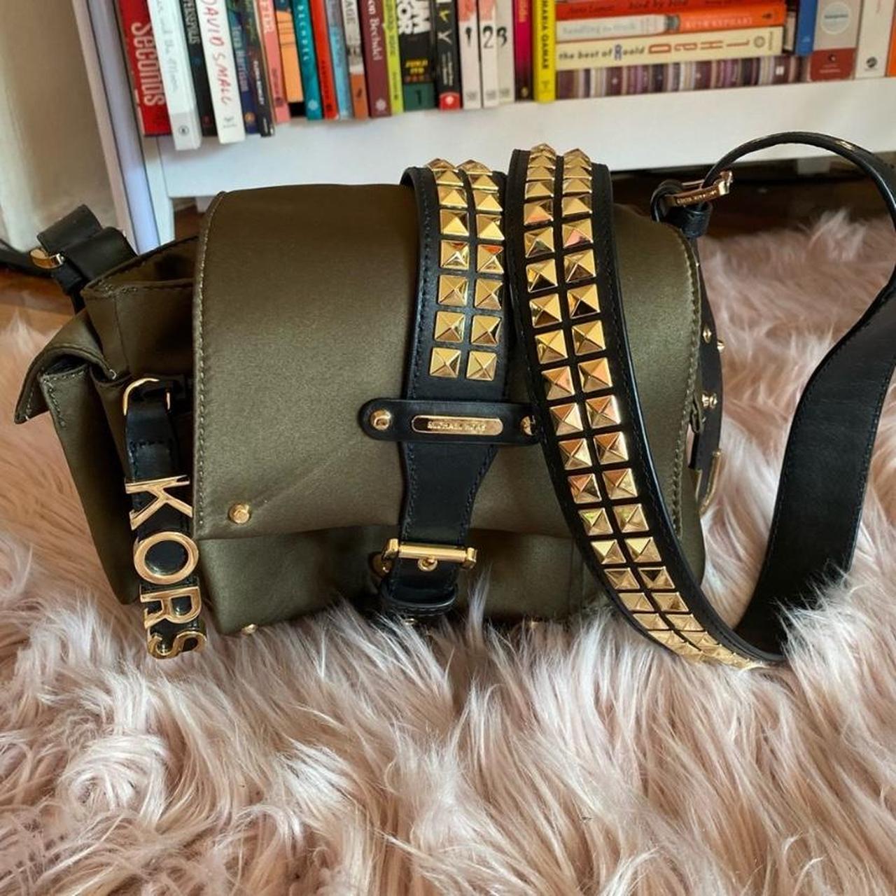 Olive green mk bag best sale