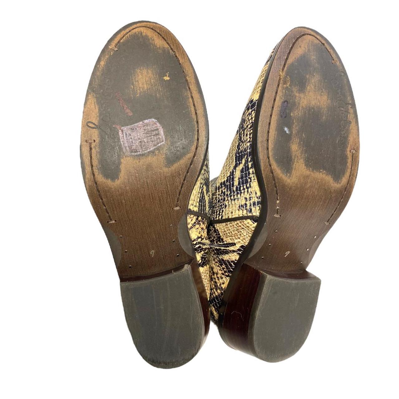 Picturing the Sam Edelman Petty Snake Python Print... | Depop