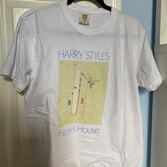 harry stylse パーカー Harry Styles GUITAR Tee LARGE LIVE ON TOUR 2018! ORIGINAL