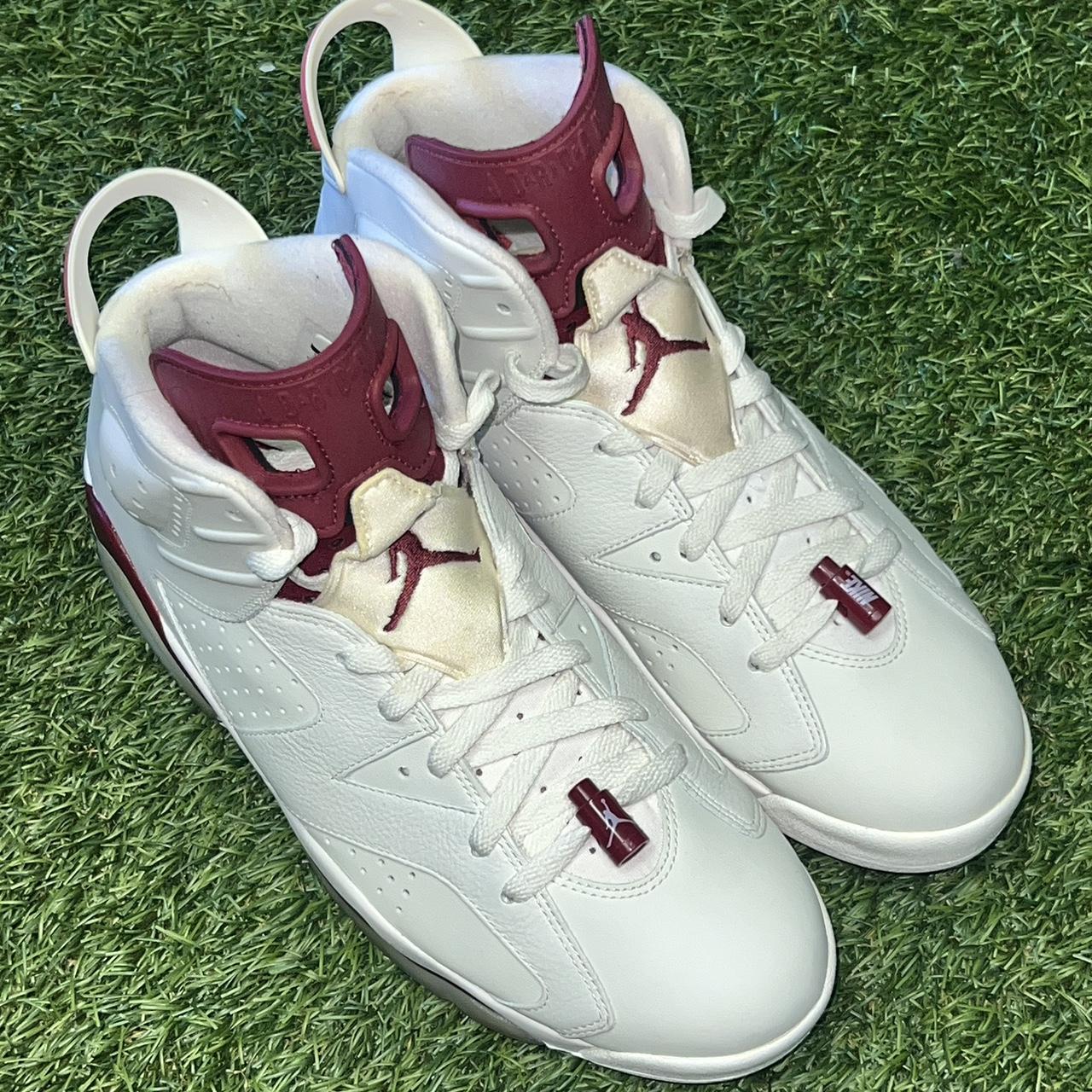 burgundy 6s jordans