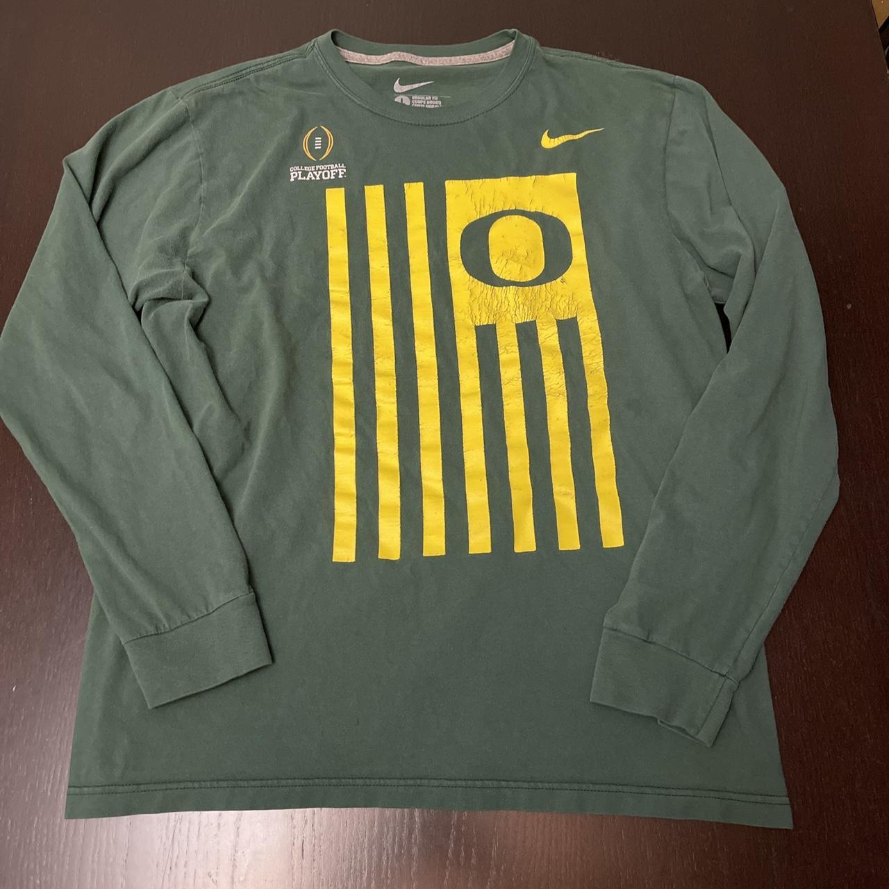 Oregon Men's Nike College Long-Sleeve T-Shirt