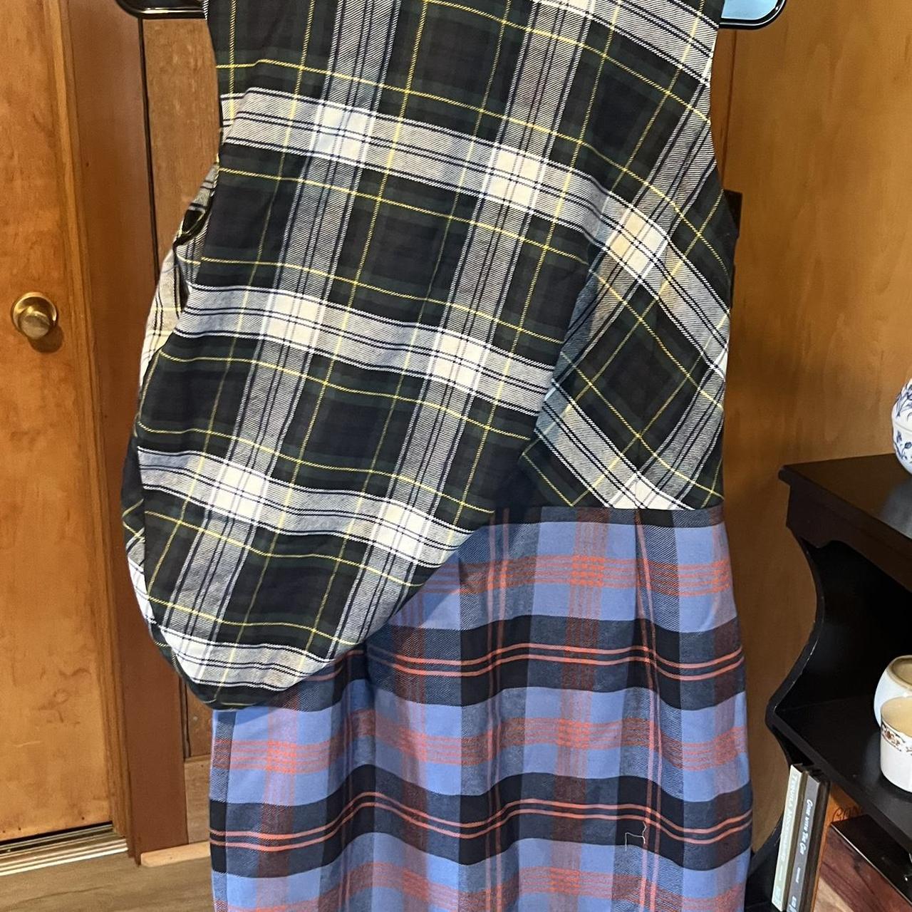 Alexander McQueen plaid print mini dress. The size | Depop Alexander McQueen plaid print mini dress. The size | Depop