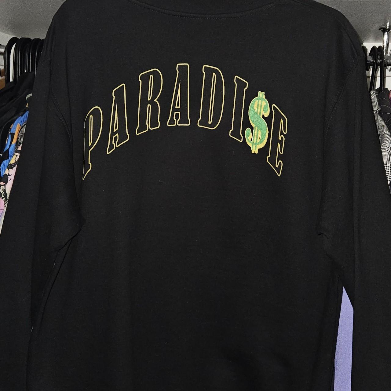 【TLLDAWN】 PARADISE SWEATSHIRT BLACK PARADISE NYC I Can't Stand Broke Ass Men Fleece | Depop