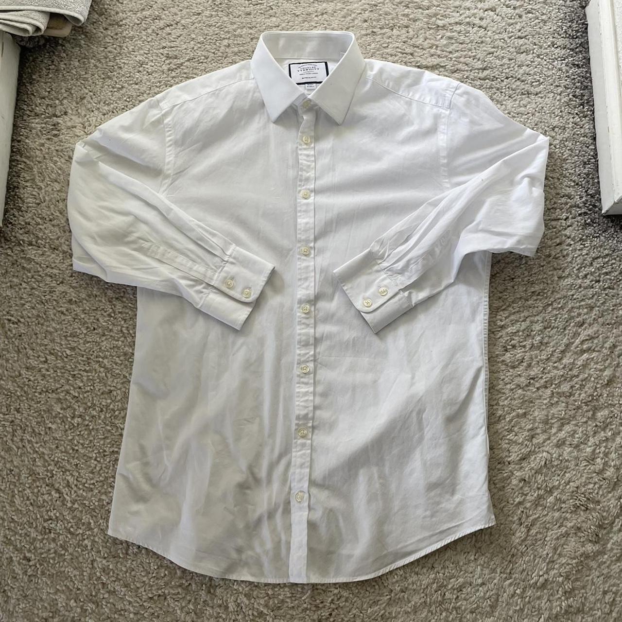 Charles Tyrwhitt Men's White Shirt