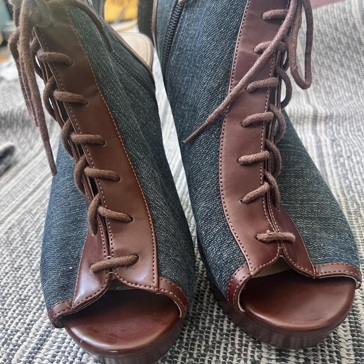 Marc fisher outlet open toe booties