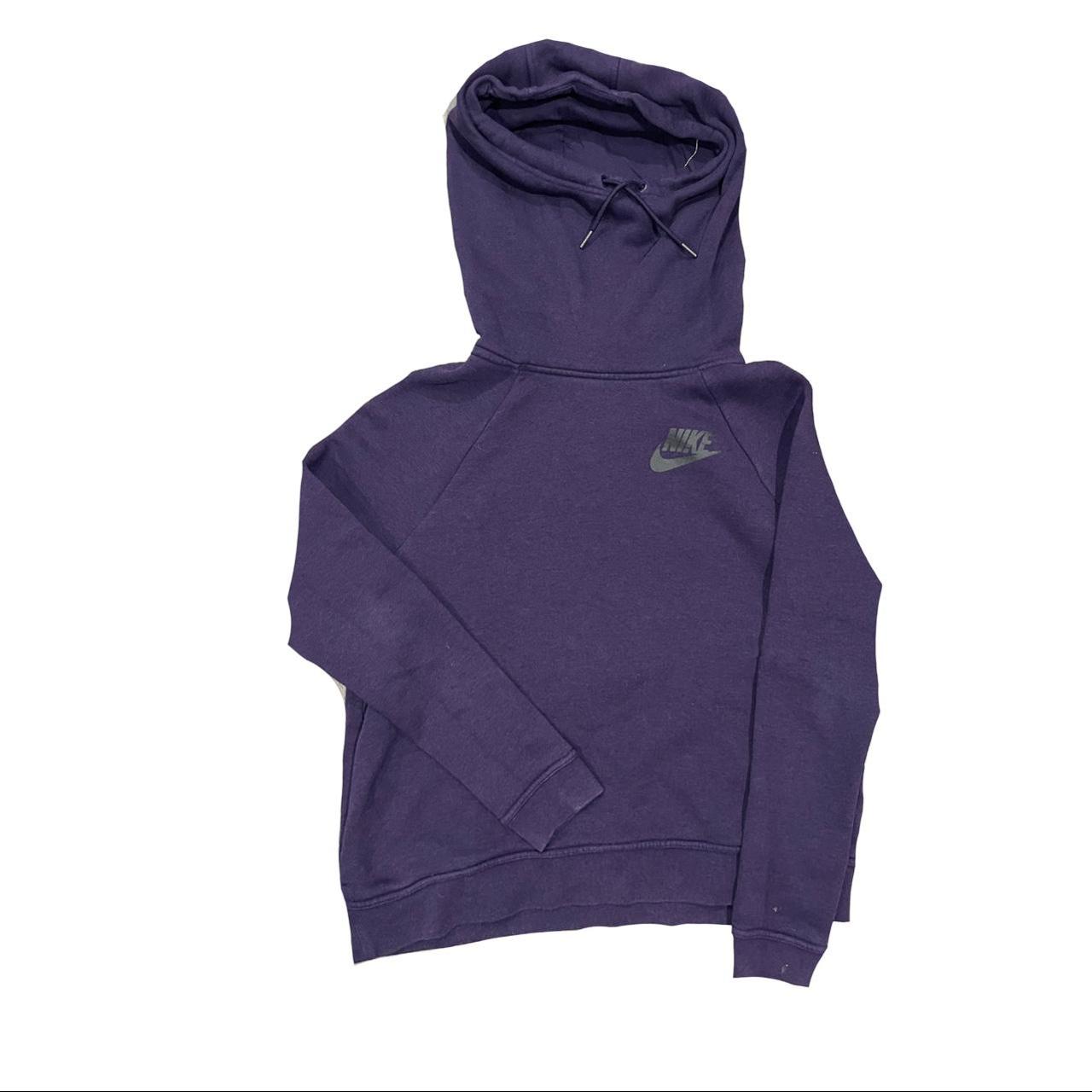 Nike dark purple discount hoodie