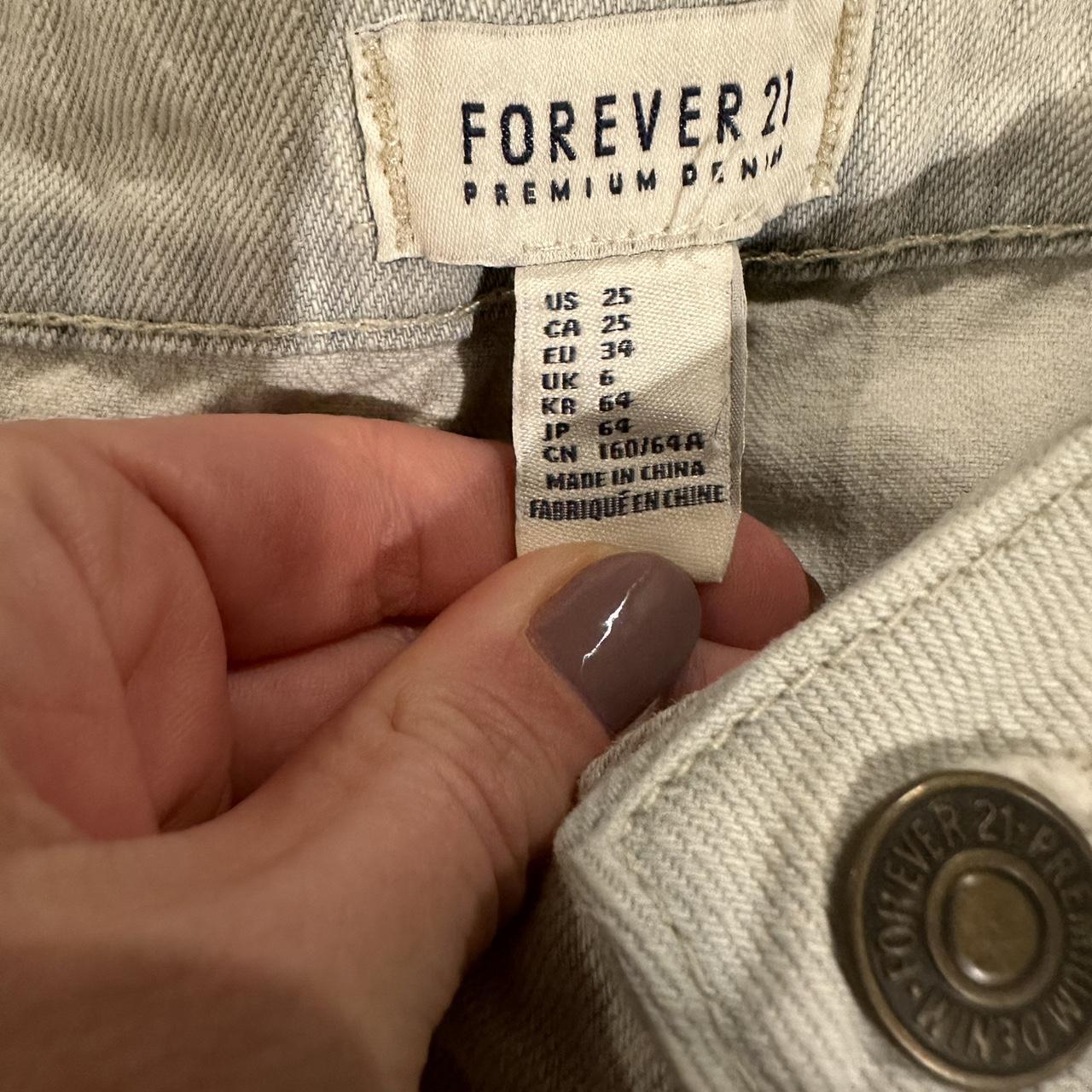 Forever 21 Women's Blue Skirt | Depop