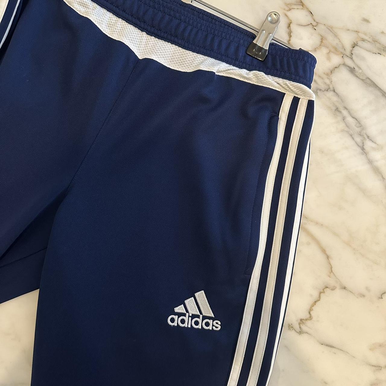 Navy Blue Adidas Sweatpants Small Navy blue... Depop