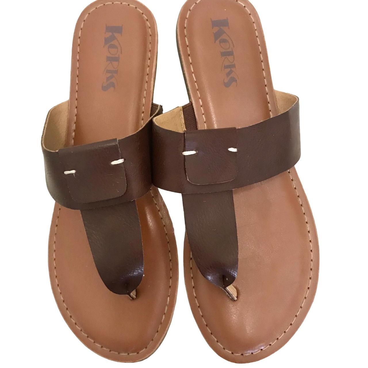 Korks Women's Brown Sandals (3)