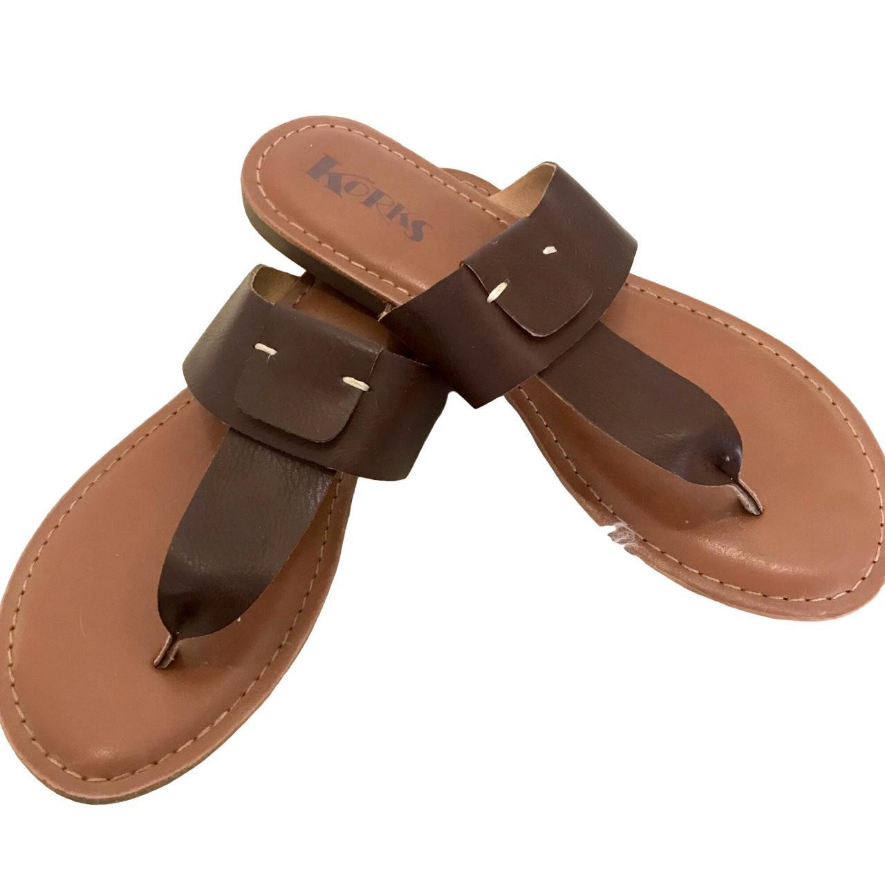 Korks Women's Brown Sandals (2)