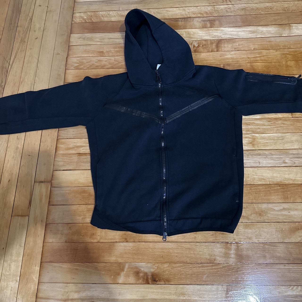 Black Nike Tech Fleece US Men’s Medium used in good... - Depop