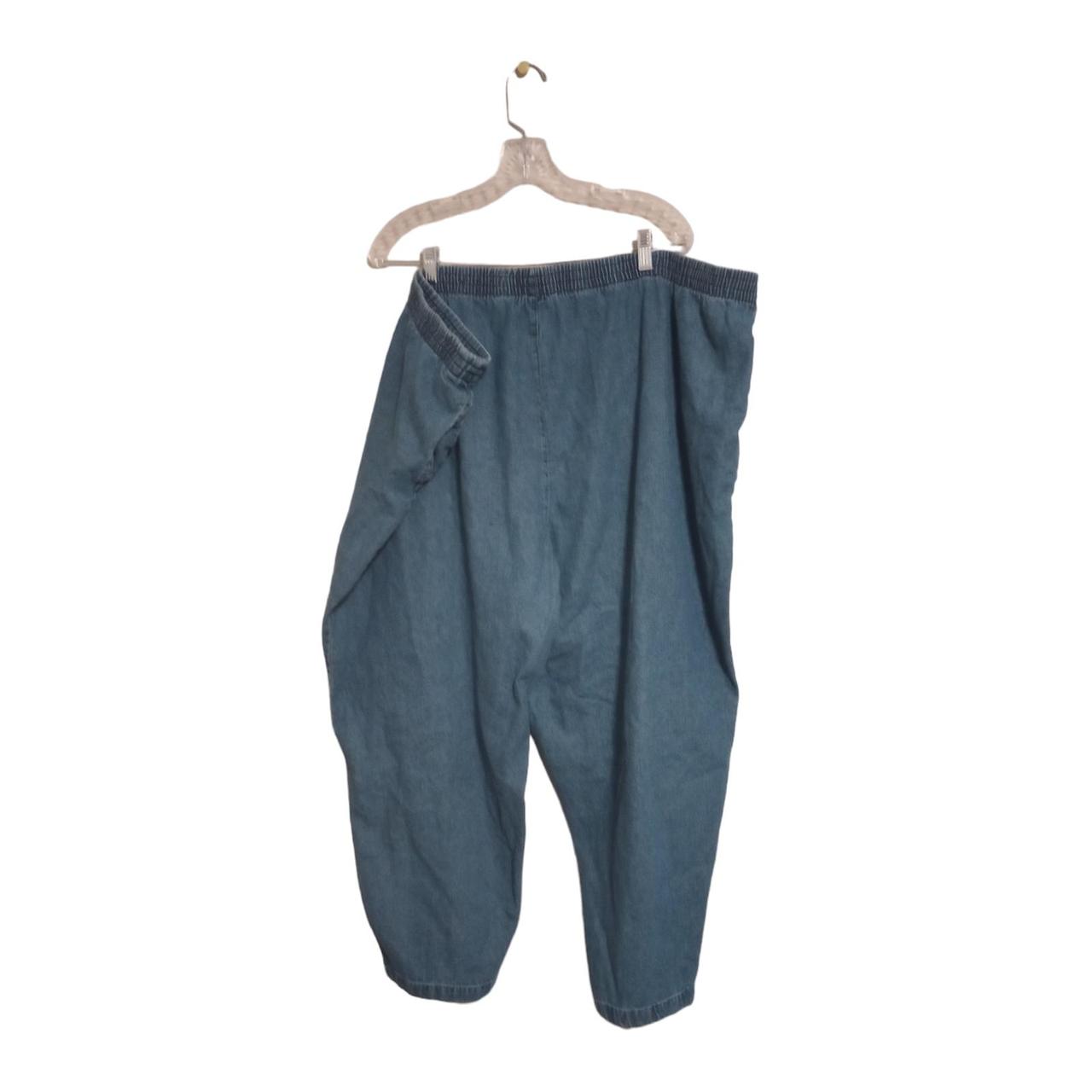 Basic Editions Women's Jeans - Blue - 4XL – Basic… - image 2