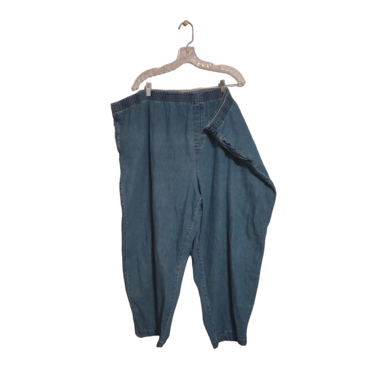 Basic Editions Women's Jeans - Blue - 4XL – Basic… - image 1