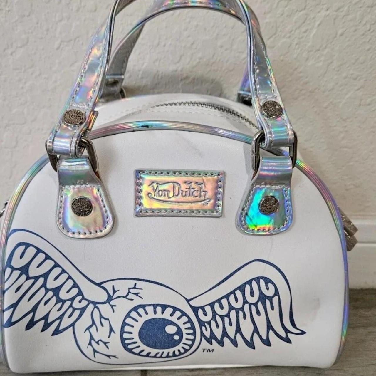 Von dutch holographic online bag