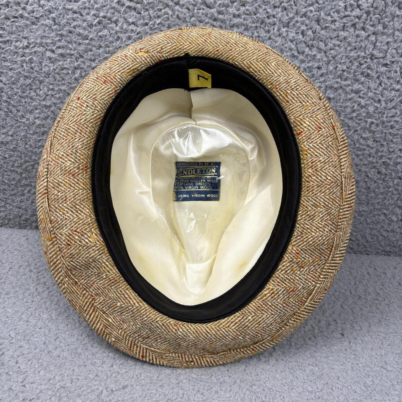 Pendleton Men's Hat - Tan – Pendleton Fedora Size… - image 4