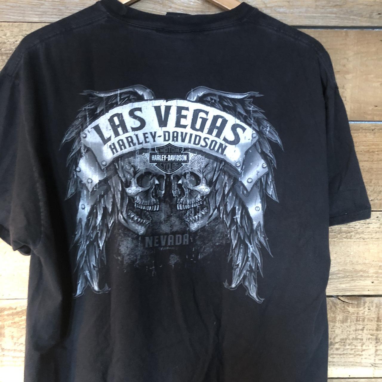 LAS VEGAS HARLEY T-SHIRT 100% authentic Harley... - Depop