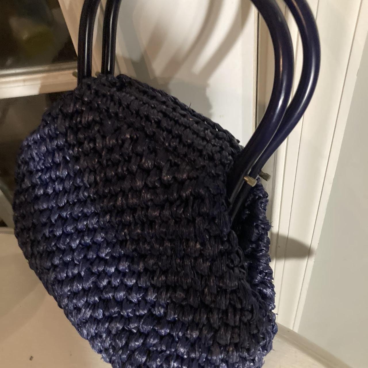 lp blue, Bags, Blue Nylon Crossbody Purse