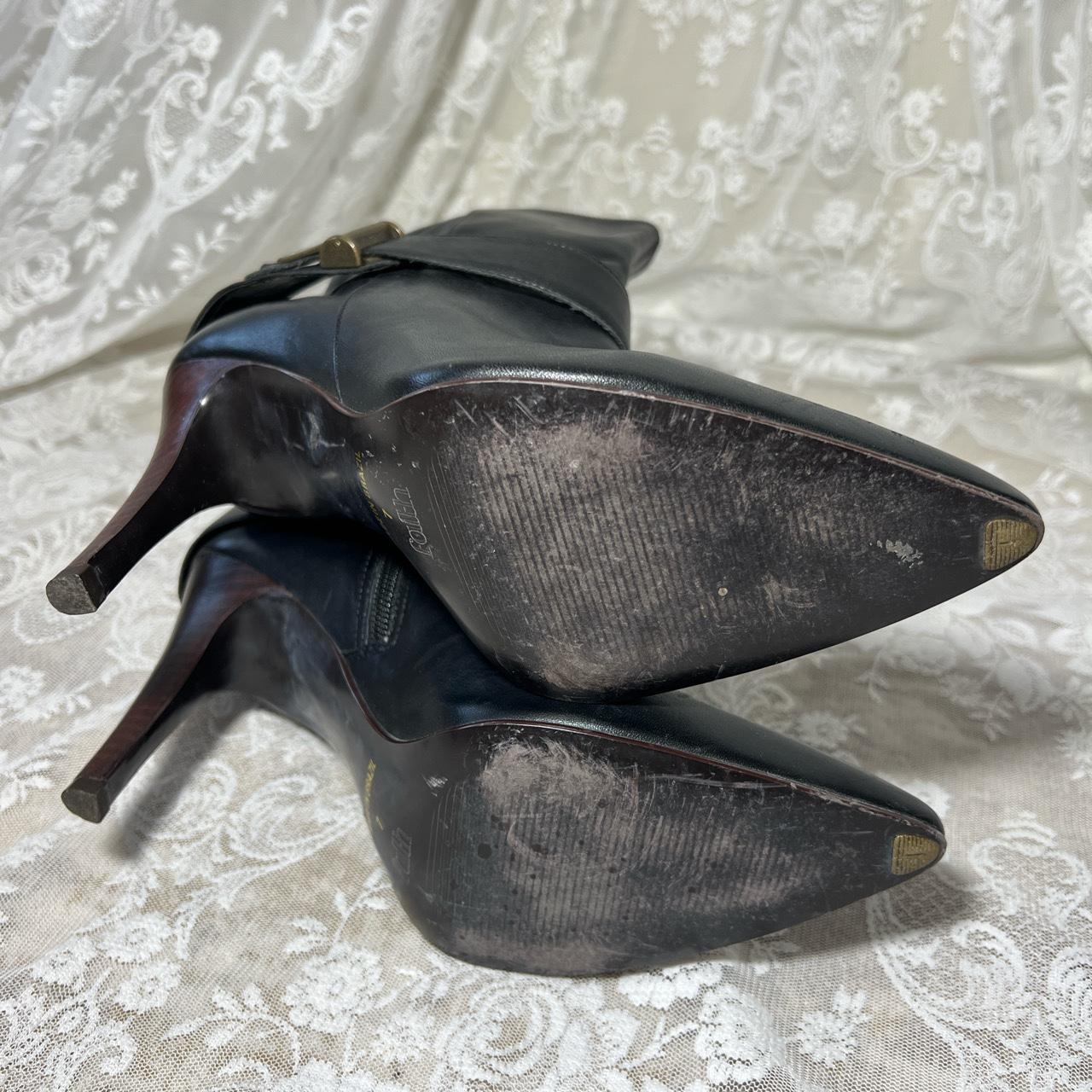 Vintage Faith Black Ankle Boots UK 40