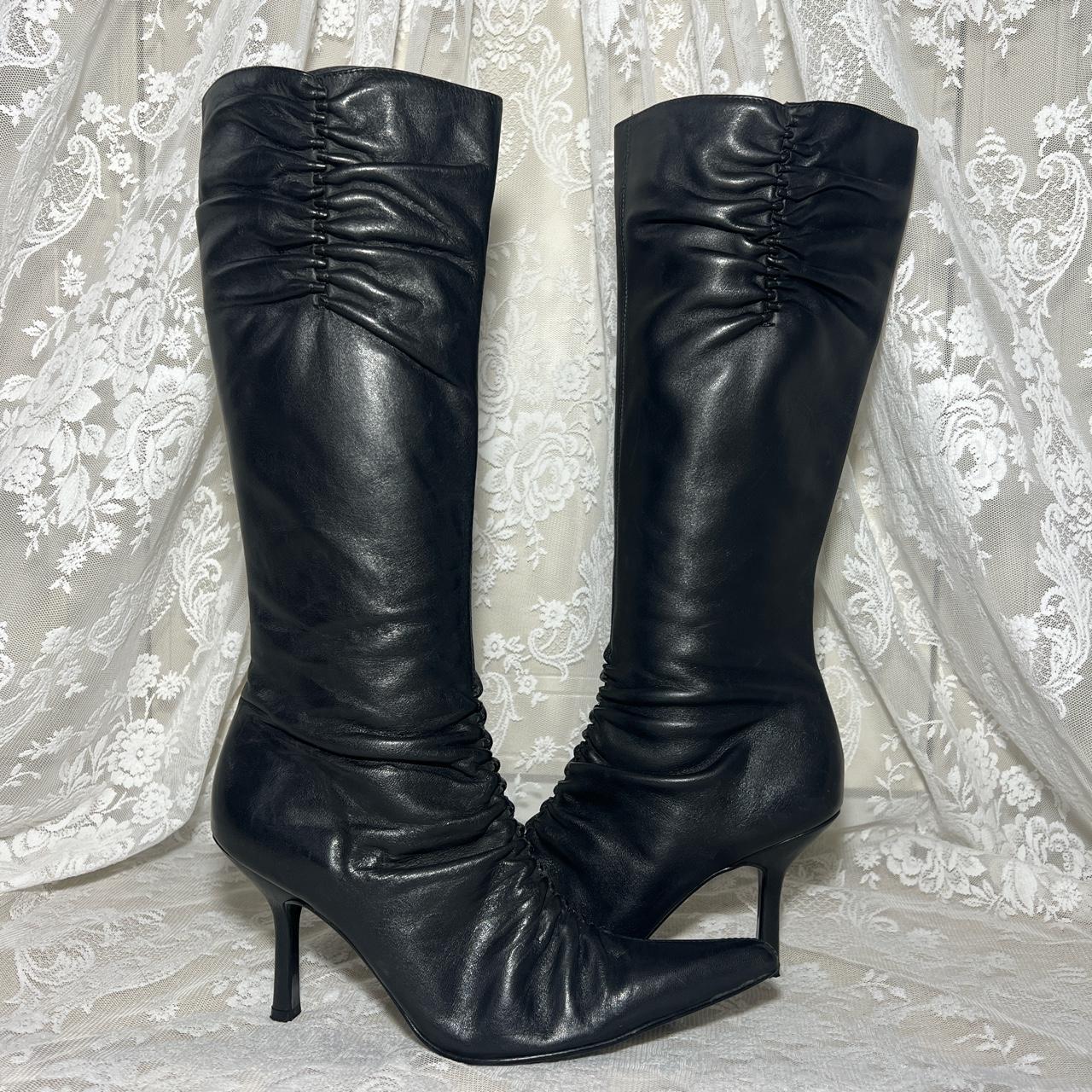 Faith leather boots hotsell