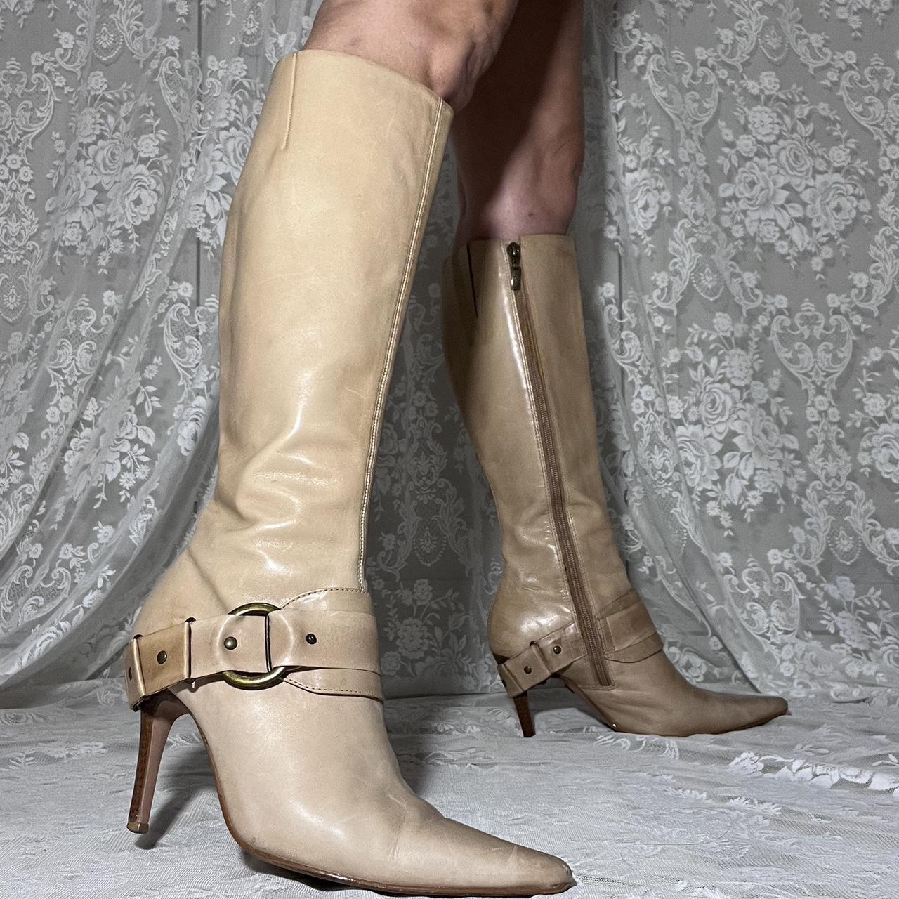 Faith tan boots hotsell