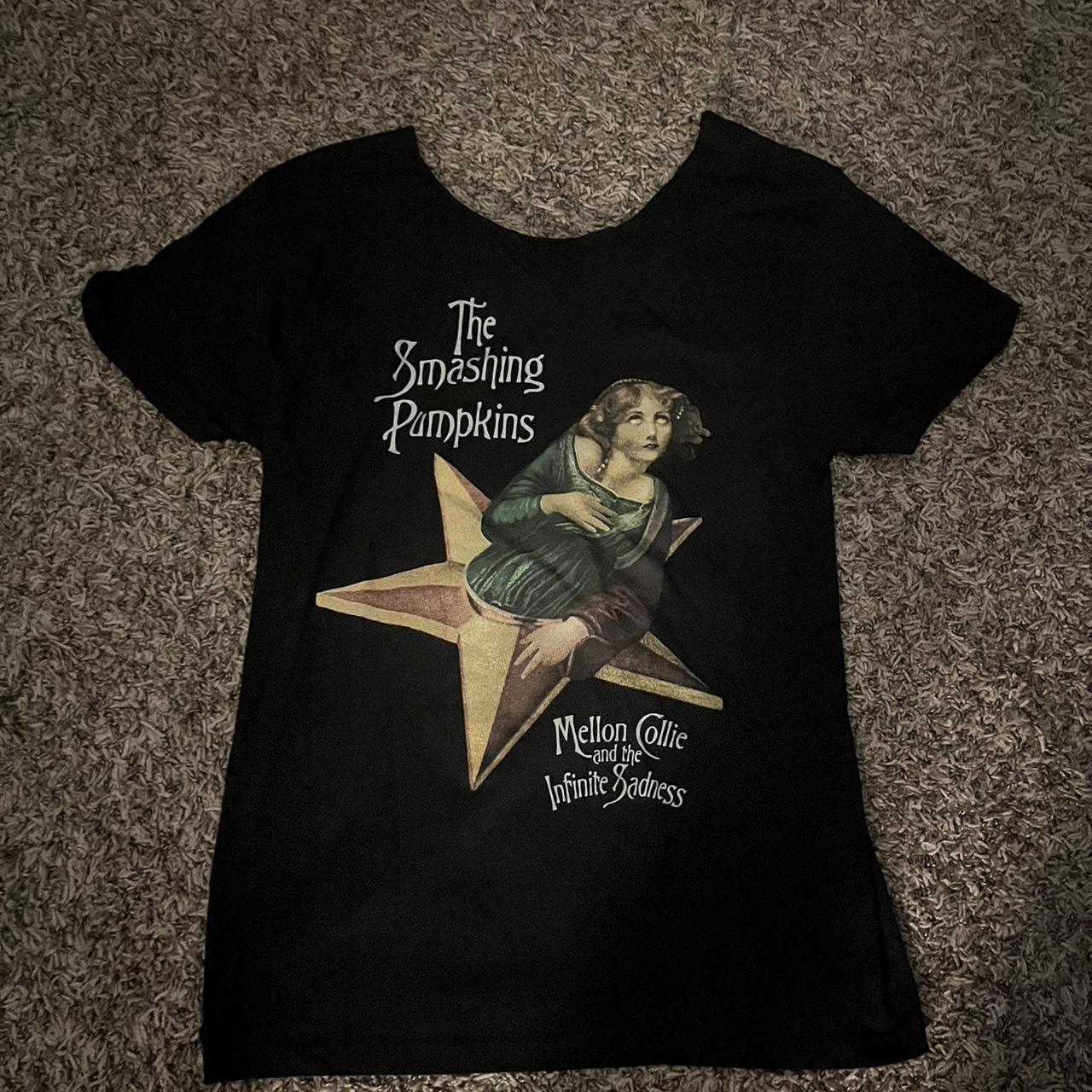 Smashing Pumpkins Tee ☆ | Neckline has been cut and... - Depop
