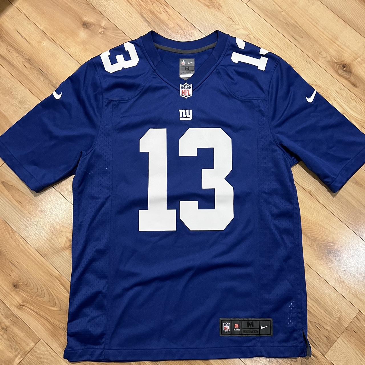 ODELL BECKHAM JR GIANTS JERSEY SIZE MEDIUM Excellent - Depop