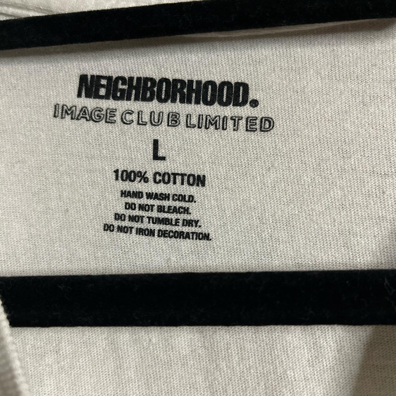 Neighborhood Men's White and Black T-shirt (2)