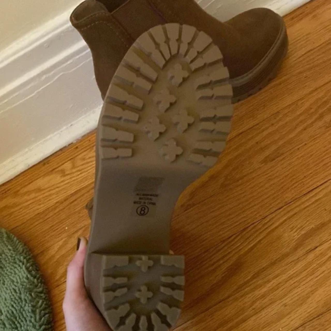 SHEIN Men's Brown Boots Depop