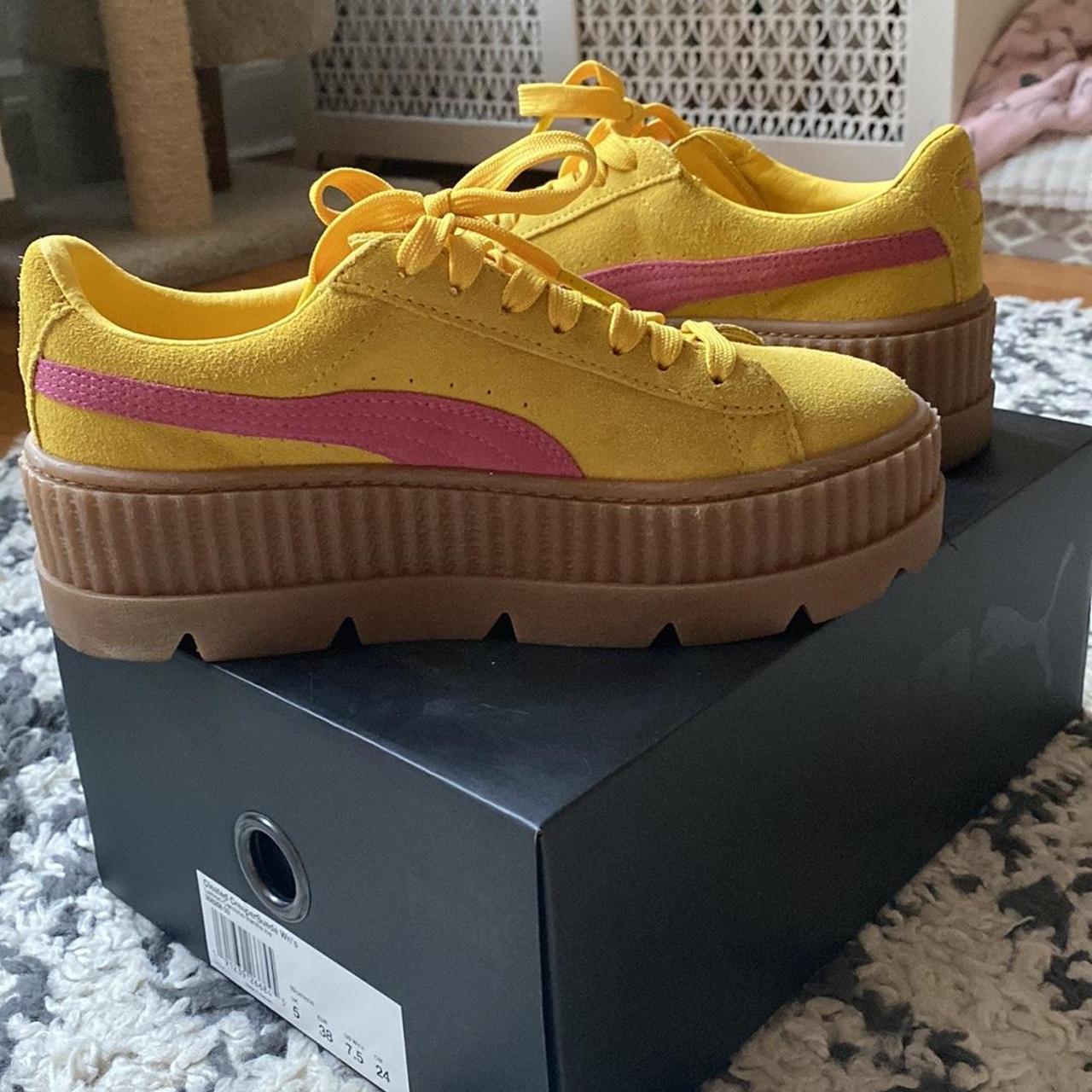 Puma fenty hotsell rihanna yellow