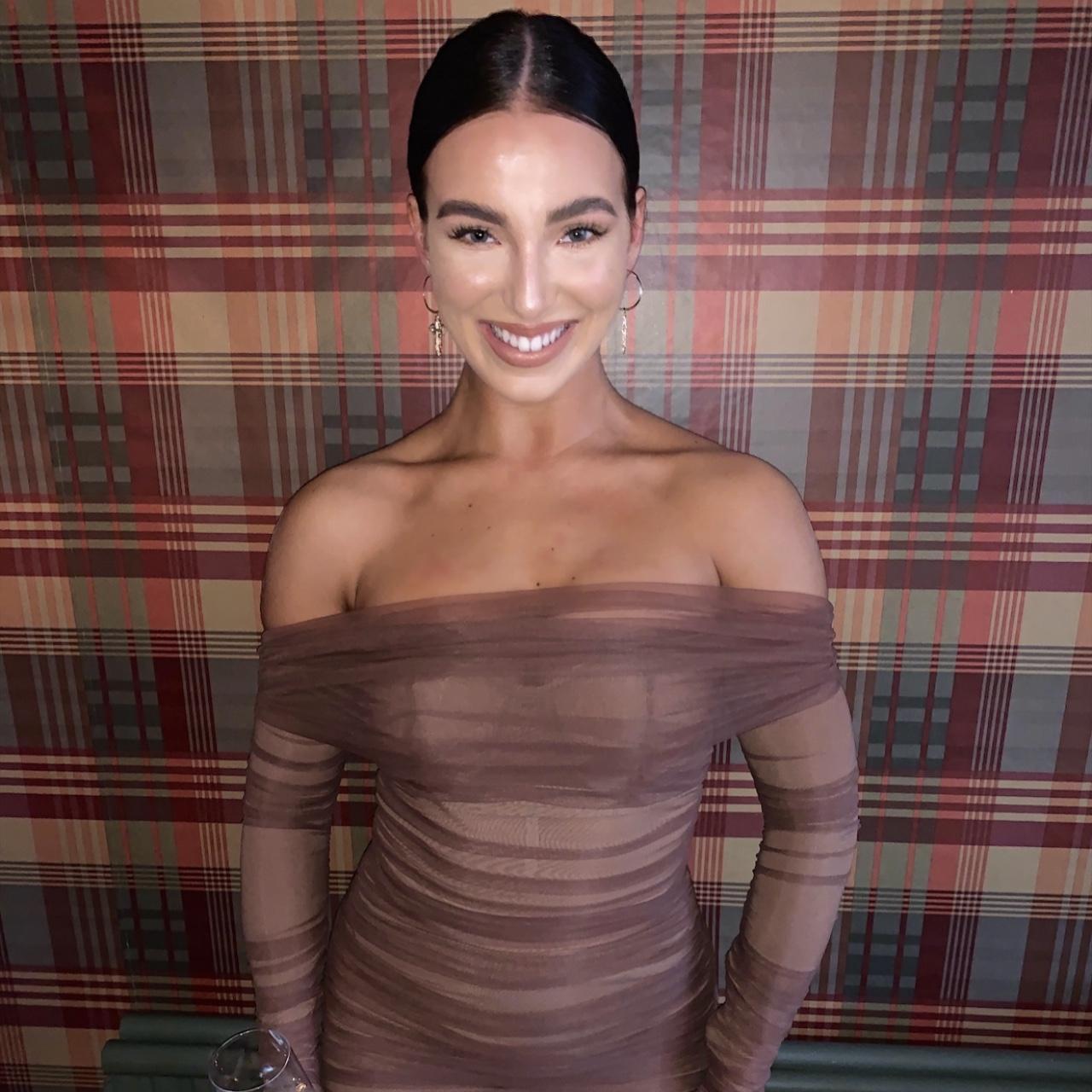 House of CB Anais Dress Chestnut off Depop