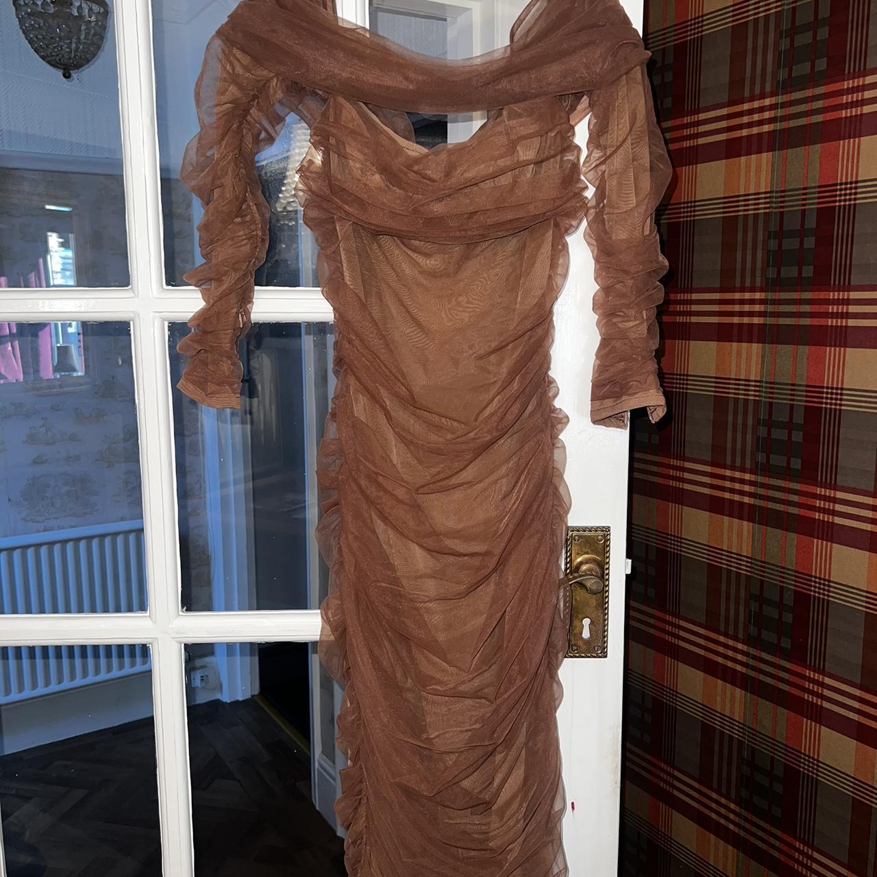 House of CB Anais Dress Chestnut off Depop