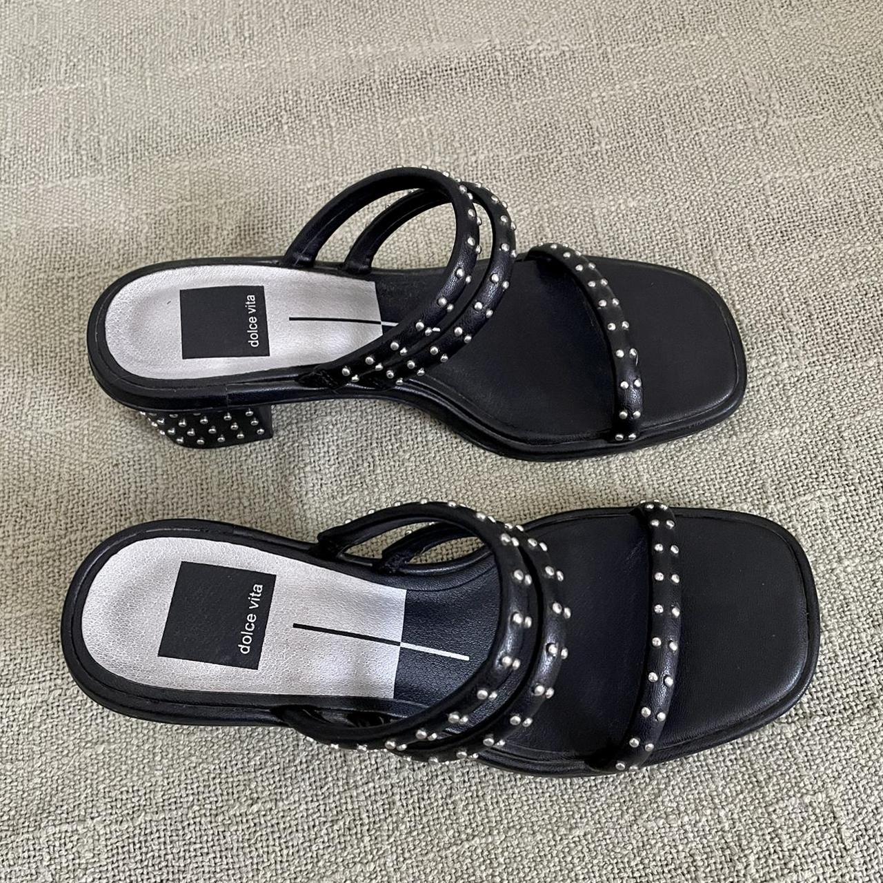 Dolce Vita Women's Black Sandals | Depop