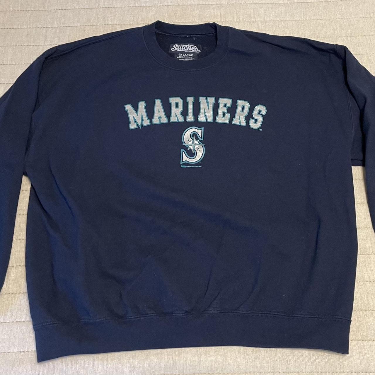 Vintage Seattle Mariners Sweatshirt - Depop