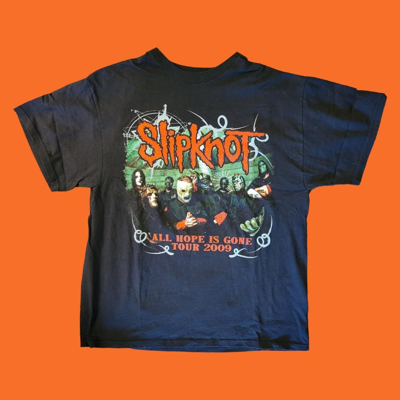 Rare retro Slipknot bootleg 2009 All Hope is Gone | Depop