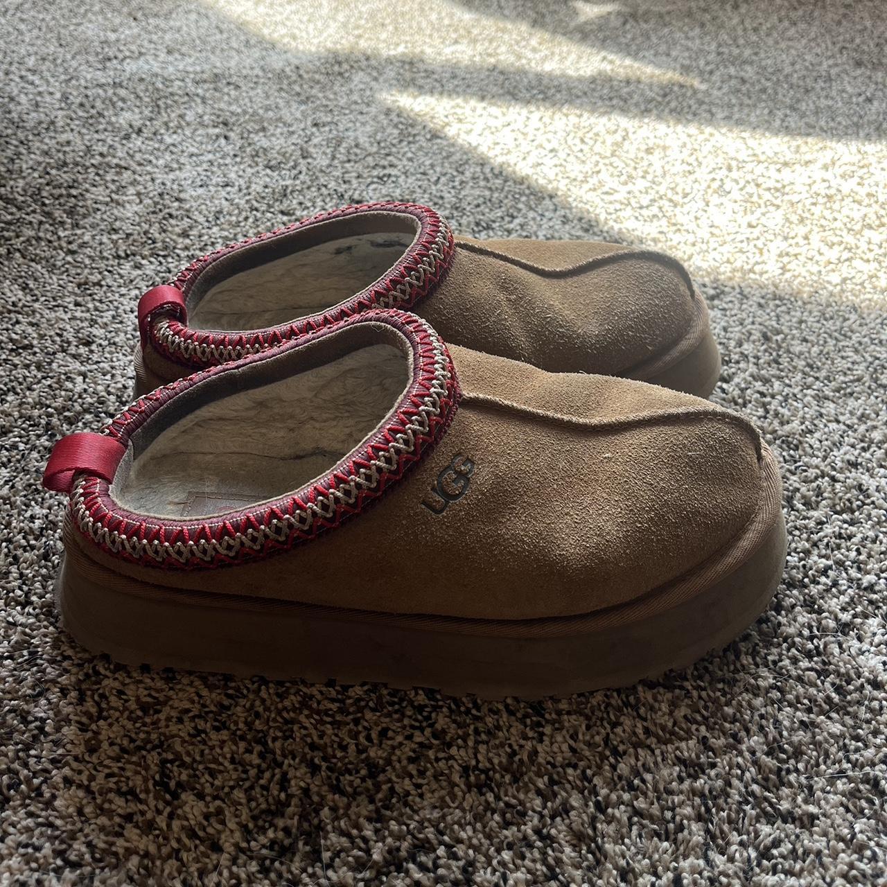 tasman platform ugg red