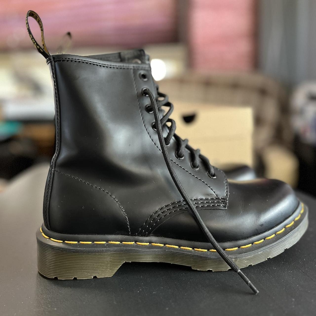 Dr martens 1460 black noir outlet smooth