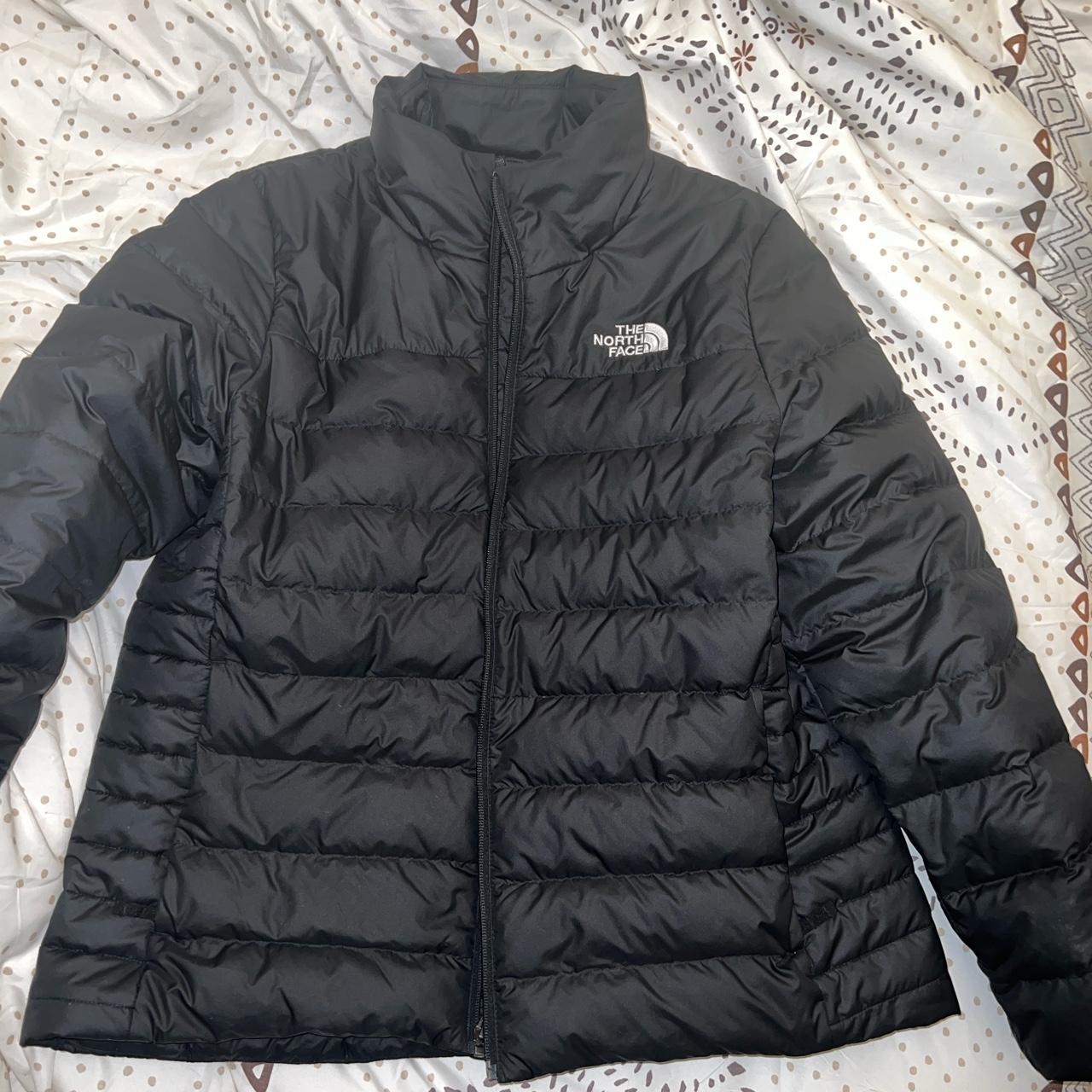 The North Face Women's Black Coat | Depop