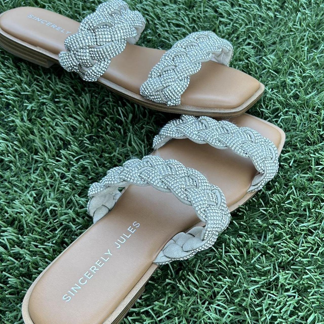 Women Knot Decor Flat Sandals, Elegant Summer Slide Sandals | SHEIN