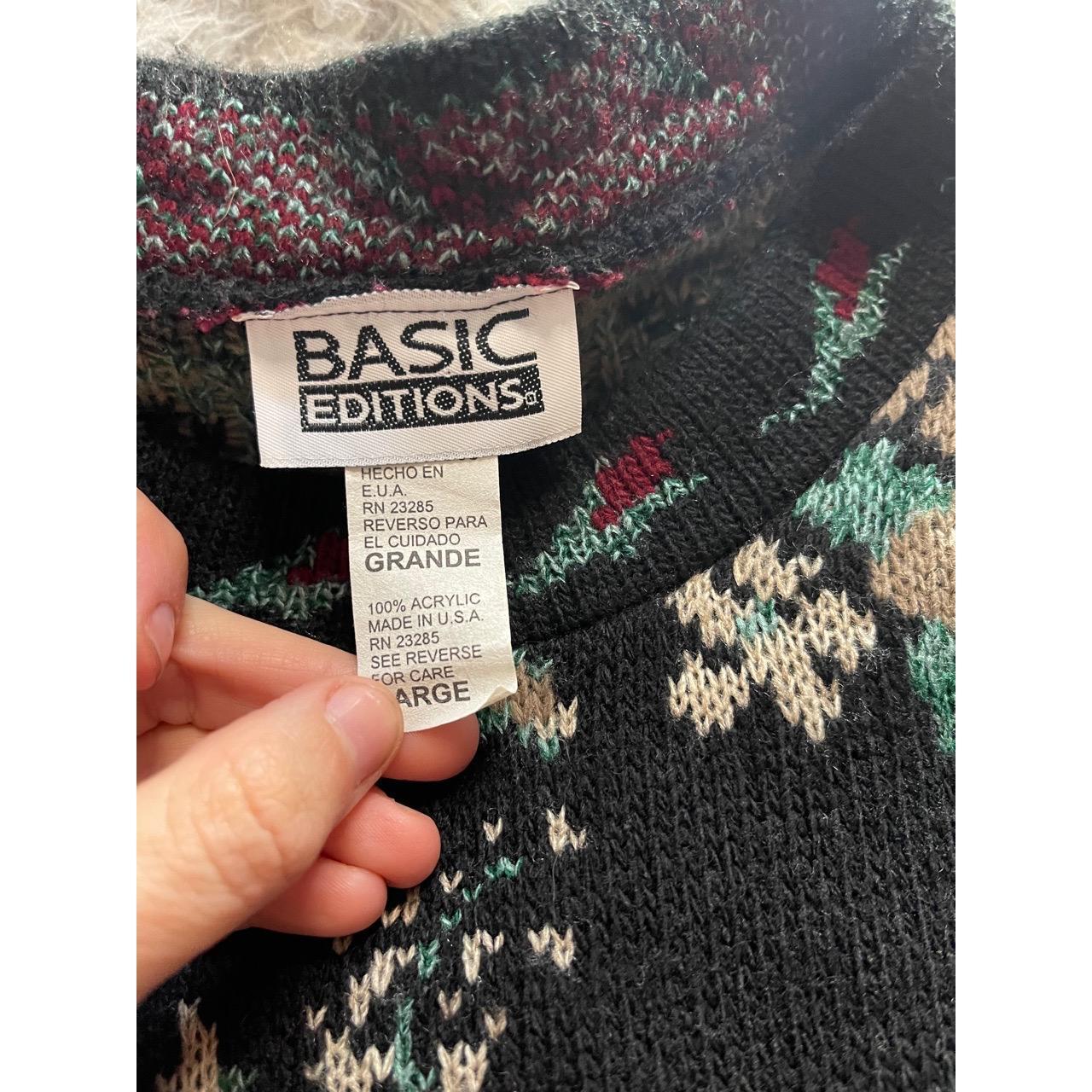 Basic Editions Women's Sweater - Black - L – Basi… - image 3